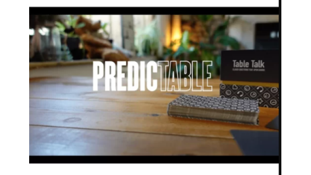 PredicTABLE by Christopher Rawlins - PredicTABLE by Christopher Rawlins -