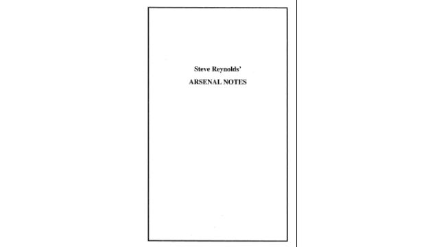 Arsenal Notes by Steve Reynolds - Arsenal Notes by Steve Reynolds -