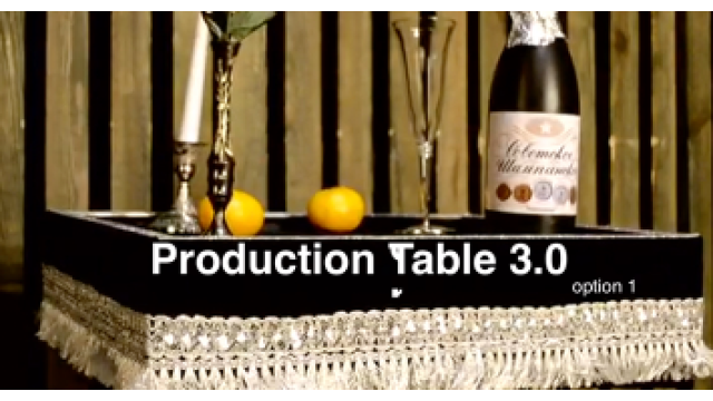The Production Table (V3) by Viktor Voitko (Gimmick Not Included) - The Production Table (V3) by Viktor Voitko (Gimmick Not Included) -