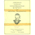 Jordan’s Improved Mindreading System or Mental Telepathy by E J Jordan