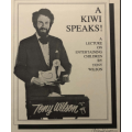 A Kiwi Speaks by Tony Wilson