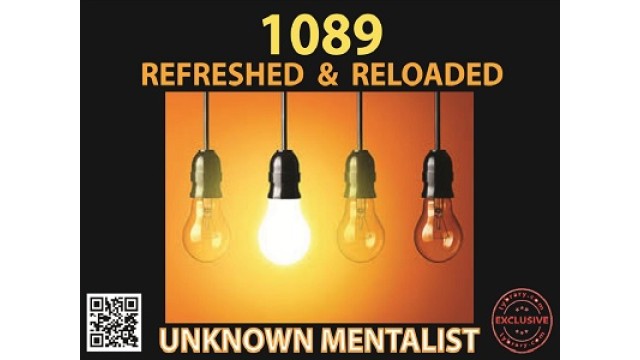 1089 Refreshed & Reloaded by Unknown Mentalist 1089 Refreshed & Reloaded by Unknown Mentalist