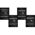 4 Volume Set Of Reading, Billets, Dual Reality And Psychological Playing Card Forces by Peter Turner