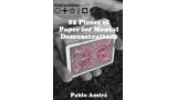 52 Pieces Of Printed Paper For Mental Demonstratio by Pablo Amira 52 Pieces Of Printed Paper For Mental Demonstratio by Pablo Amira