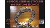 6 Special Stebbins Stacks In 60 Startling Seconds by Unknown Mentalist 6 Special Stebbins Stacks In 60 Startling Seconds by Unknown Mentalist