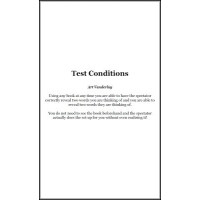 Test Conditions by Art Vanderlay Test Conditions by Art Vanderlay