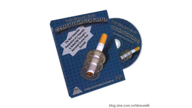 Cigarette Through Quarter by Paul Belanger Cigarette Through Quarter by Paul Belanger