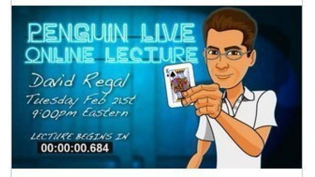 David Regal Penguin Live Online Lecture David Regal Penguin Live Online Lecture