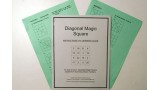 Diagonal Magic Square by Chuck Hickock Diagonal Magic Square by Chuck Hickock