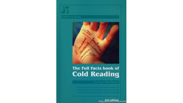 Full Facts Book Of Cold Reading by Ian Rowland Full Facts Book Of Cold Reading by Ian Rowland