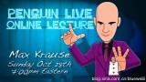 Max Krause Penguin Live Online Lecture Max Krause Penguin Live Online Lecture