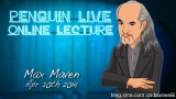 Max Maven Penguin Live Online Lecture Max Maven Penguin Live Online Lecture