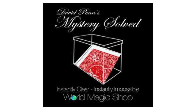 Mystery Solved by David Penn Mystery Solved by David Penn