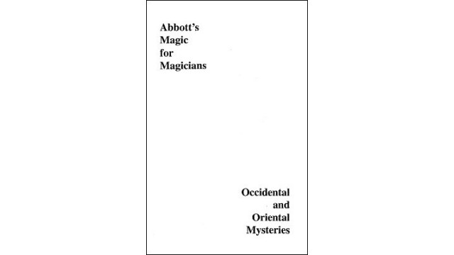 Occidental And Oriental Mysteries by Percy Abbott Occidental And Oriental Mysteries by Percy Abbott