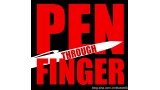 Pen Through Finger by Matthew Johnson Pen Through Finger by Matthew Johnson