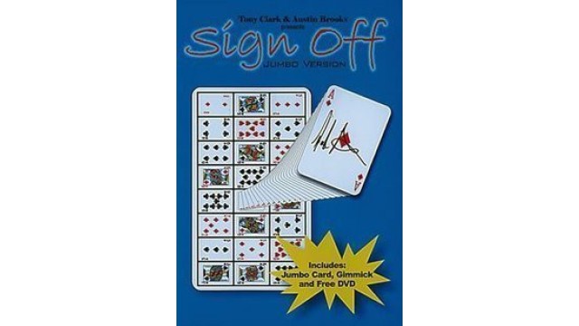 Sign Off Card Trick by Tony Clark & Austin Brooks Sign Off Card Trick by Tony Clark & Austin Brooks