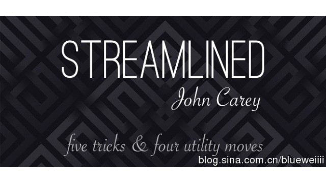 Streamlined by John Carey Streamlined by John Carey