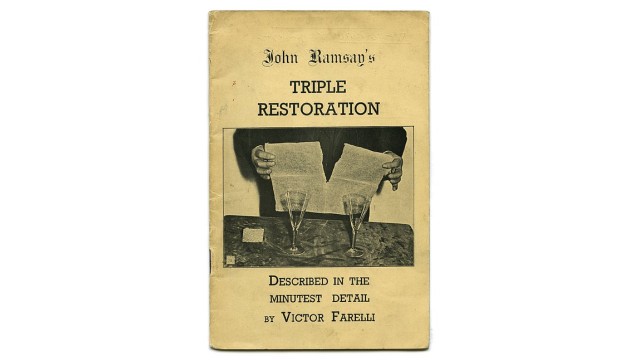 Triple Restoration by Victor Farelli Triple Restoration by Victor Farelli