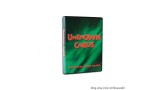 Unknown Cards by Magic Makers Unknown Cards by Magic Makers