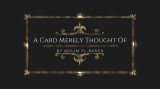 A Card Merely Thought Of by Molim El Barch A Card Merely Thought Of by Molim El Barch