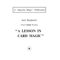 A Lesson In Card Magic by Jack Shepherd