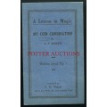 A Lesson In Magic by A F Bowen