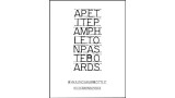 A Petite Pamphlet On Pasteboards by Kainoa Harbottle A Petite Pamphlet On Pasteboards by Kainoa Harbottle