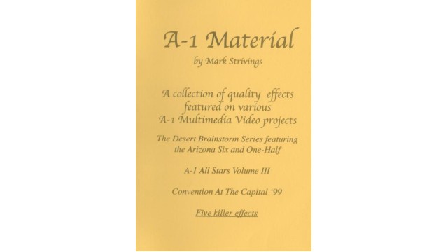 A1 Material by Mark Strivings A1 Material by Mark Strivings