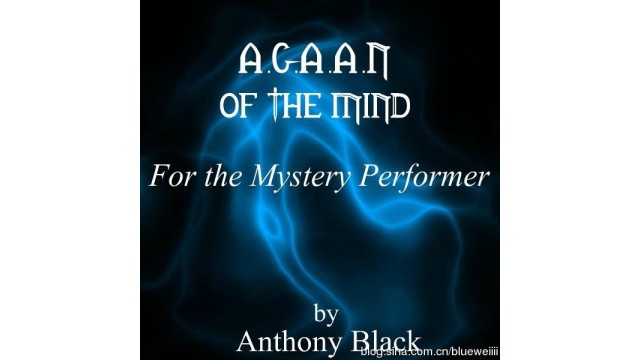 Acaan Of The Mind by Anthony Black Acaan Of The Mind by Anthony Black