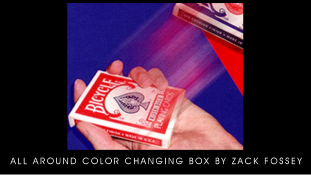 All Around Color Changing Box by Zack Fossey All Around Color Changing Box by Zack Fossey