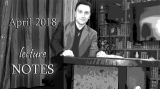 April 2018 Lecture Notes by Sandro Loporcaro (Amazo) April 2018 Lecture Notes by Sandro Loporcaro (Amazo)