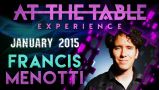At The Table Live Lecture Francis Menotti At The Table Live Lecture Francis Menotti
