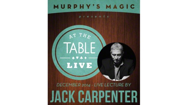 At The Table Live Lecture Jack Carpenter At The Table Live Lecture Jack Carpenter