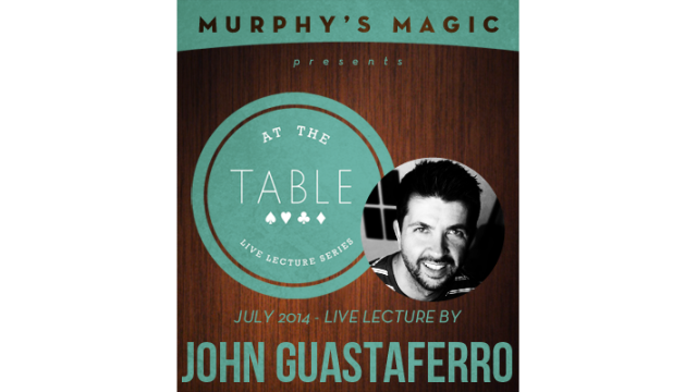 At The Table Live Lecture John Guastaferro At The Table Live Lecture John Guastaferro