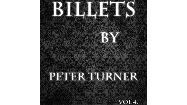 Billets Vol. 4 by Peter Turner Billets Vol. 4 by Peter Turner