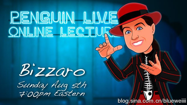 Bizzaro Penguin Live Online Lecture Bizzaro Penguin Live Online Lecture