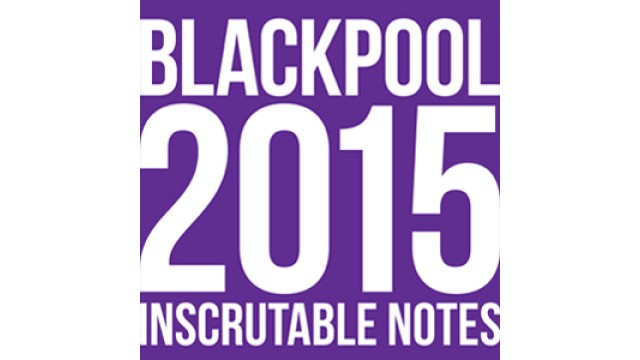 Blackpool Lecture Notes 2015 by Joe Barry Blackpool Lecture Notes 2015 by Joe Barry