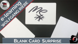 Blank Card Surprise by Wolfgang Riebe Blank Card Surprise by Wolfgang Riebe