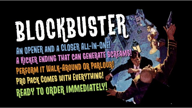 Blockbuster by Bill Abbott Blockbuster by Bill Abbott
