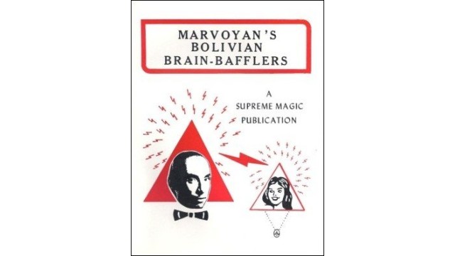 Bolivian Brain Bafflers by Marvoyan Bolivian Brain Bafflers by Marvoyan