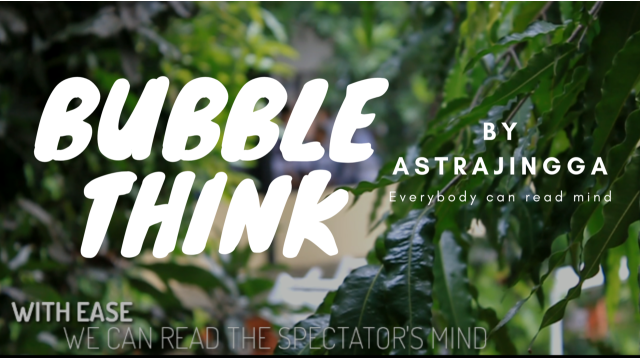 Bubble Think by Harist Setiawan Bubble Think by Harist Setiawan