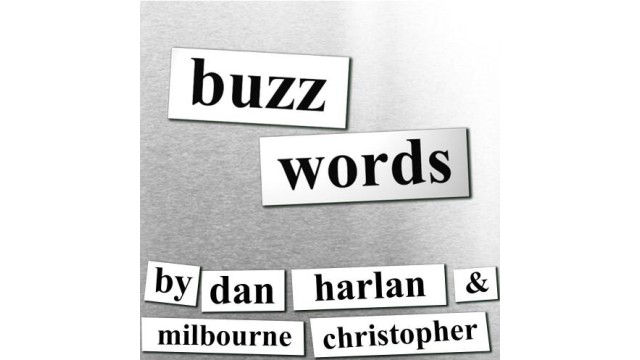 Buzzwords by Dan Harlan & Milbourne Christopher Buzzwords by Dan Harlan & Milbourne Christopher