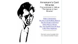 Card Miracles by Annemann Card Miracles by Annemann