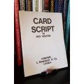 Card Script by Roy Walton