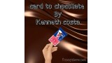 Card To Chocolate by Kenneth Costa Card To Chocolate by Kenneth Costa