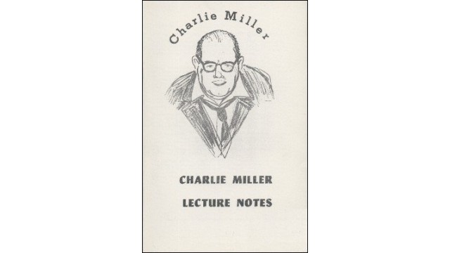 Charlie Miller Lecture Notes (Pdf+Updated) by Charlie Miller Charlie Miller Lecture Notes (Pdf+Updated) by Charlie Miller