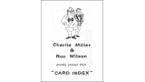 Charlie Miller On The Card Index by Charlie Miller Charlie Miller On The Card Index by Charlie Miller