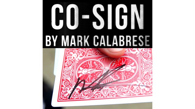 Co-Sign by Mark Calabrese Co-Sign by Mark Calabrese