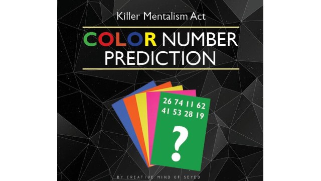 Color Number Prediction CNP by Mohamad Motalebi Color Number Prediction CNP by Mohamad Motalebi