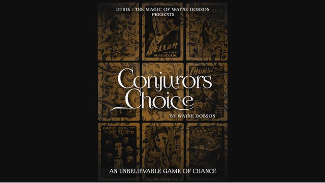 Conjuror'S Choice (Video+Card Scans) by Wayne Dobson ConjurorS Choice (Video+Card Scans) by Wayne Dobson
